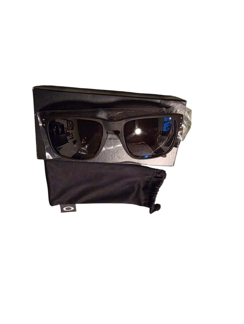 New Oakley Sunglasses Matte Brown Tortoise/ Prizm Black Unisex - Picture 2 of 6